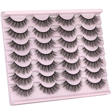 Load image into Gallery viewer, Eyelashes 14mm Faux 3D Mink Lashes Natural Look 14 Pairs