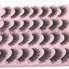 Load image into Gallery viewer, Eyelashes 14mm Faux 3D Mink Lashes Natural Look 14 Pairs